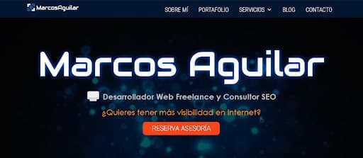 Marcos Aguilar — agencia SEO en Cáceres