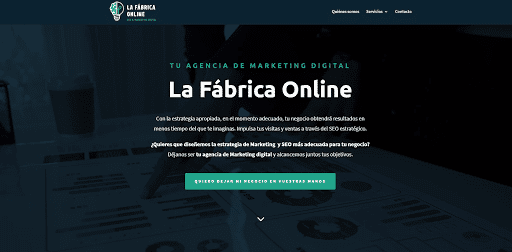 La Fábrica Online - Agencia de Marketing y SEO
